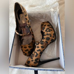 Simply Vera Vera Wang animal print stiletto Mary Jane’s
